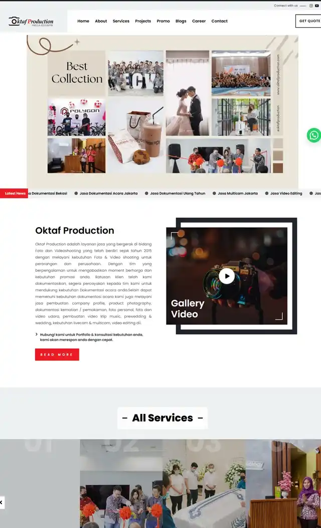 Desain website cepat dan jasa pengembangan web profesional